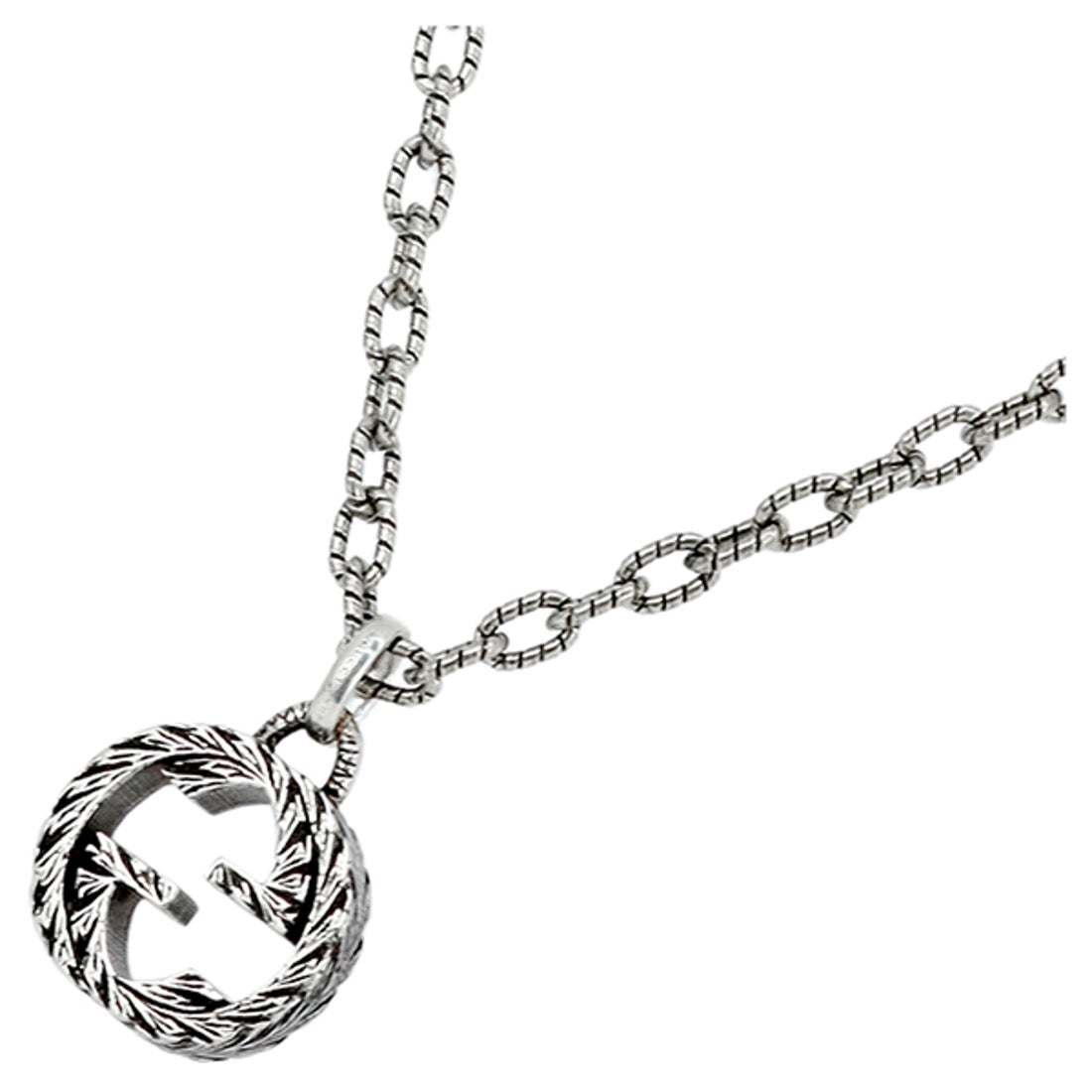 グッチ GUCCI インターロッキングG ネックレス （シルバー