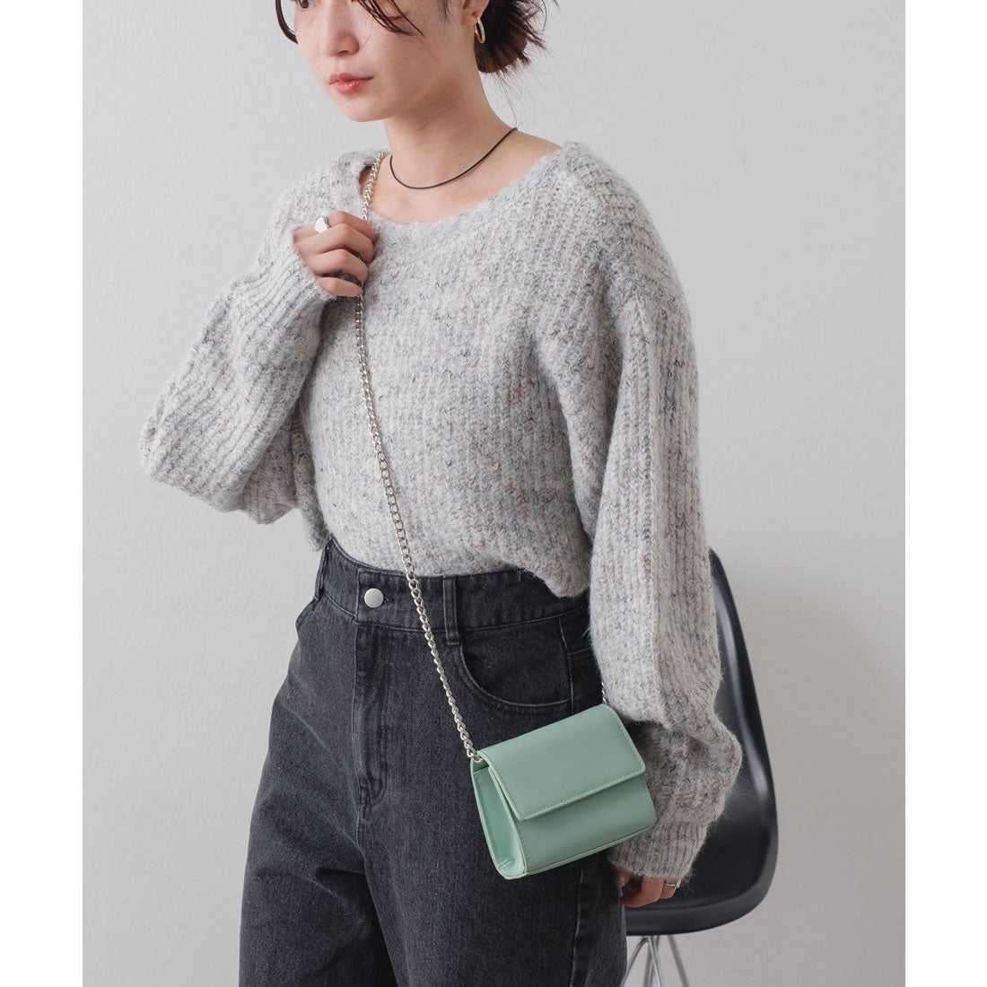 カスタネ Kastane チェーンバッグ （MINT） - ファッション通販