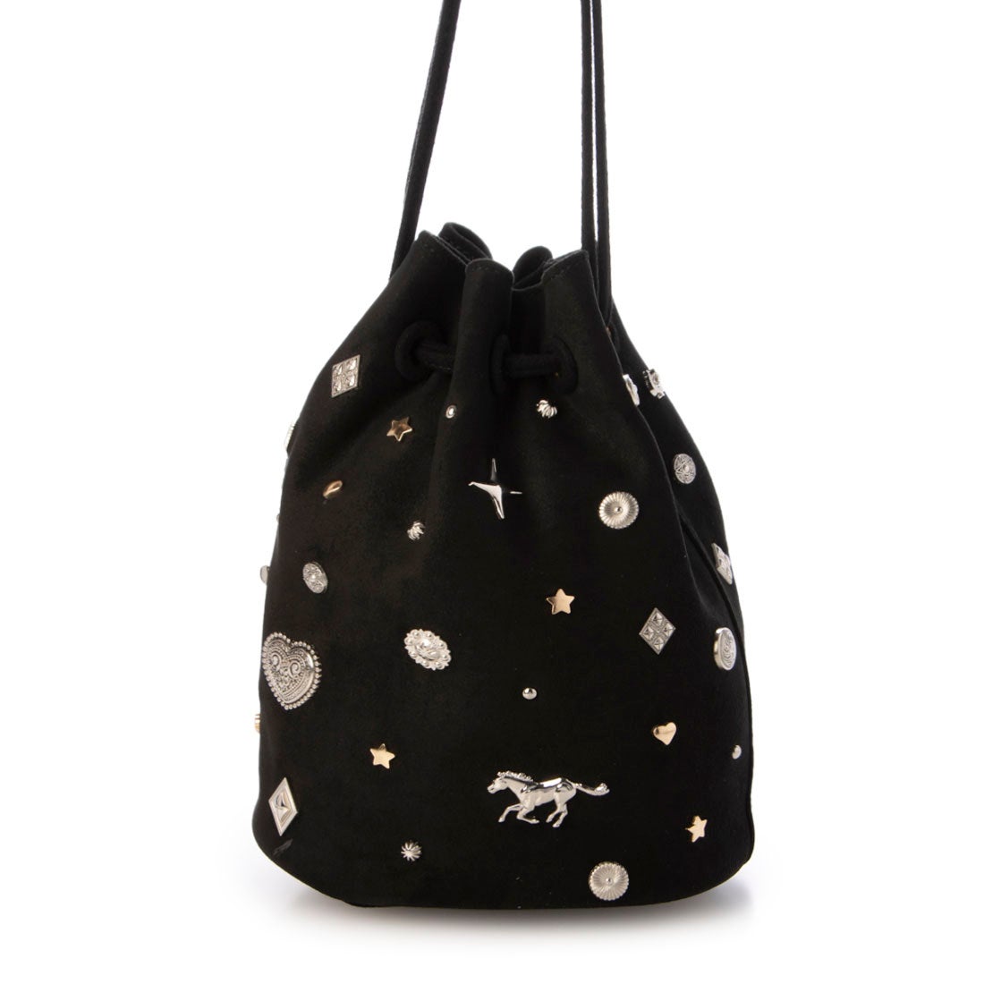 テレビ ドラマ着用アイテム】カカトゥ kakatoo スエード調スタッズ