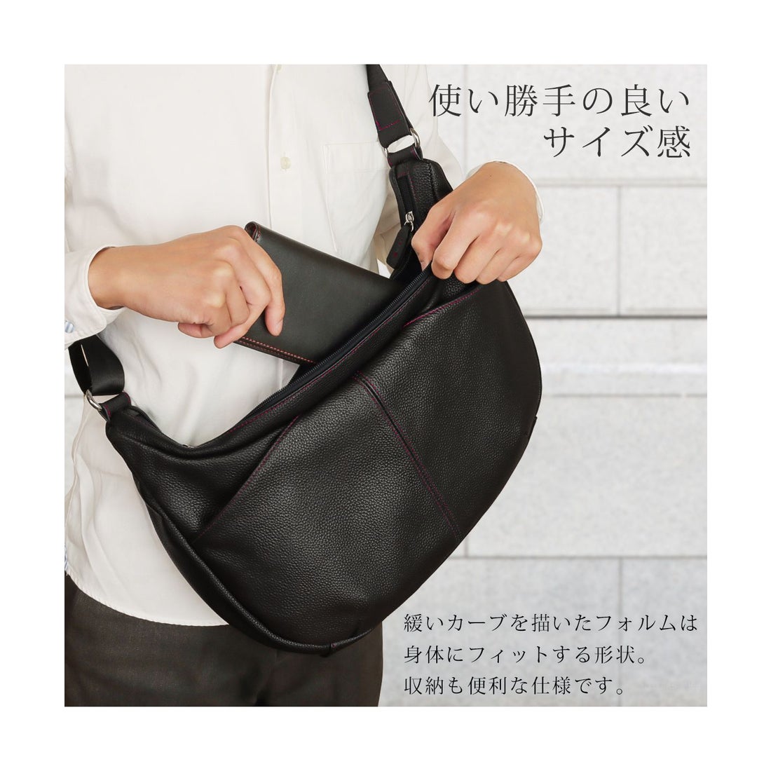 ディアブロ DIABLO ショルダーバッグ メンズ レザーバッグ レザー