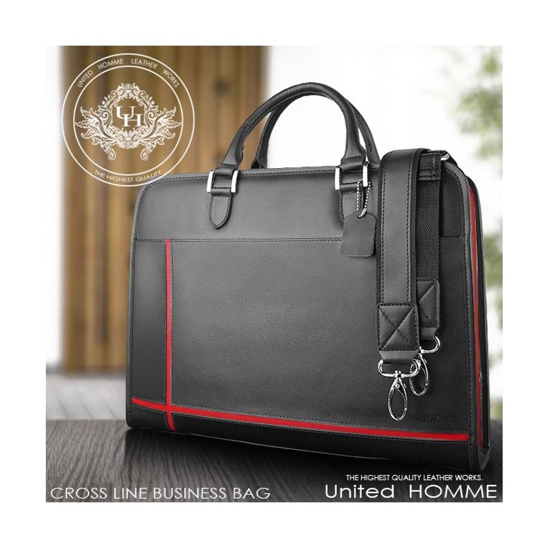 カッズセレクト KAZZU SELECT ビジネスバッグ メンズ クロスライン