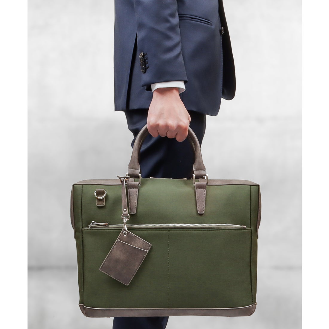 ザリオ ZARIO ビジネスバッグ トートバッグ メンズ パスケース付き 大