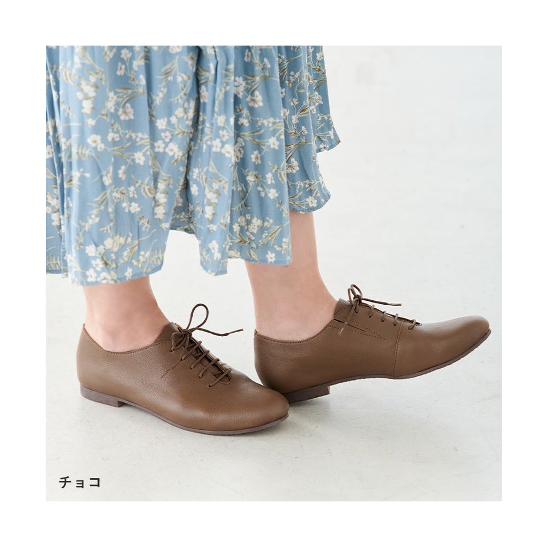 HOCCO ZOCCU 柔らかく歩きやすい マニッシュ レザー オックスフォード