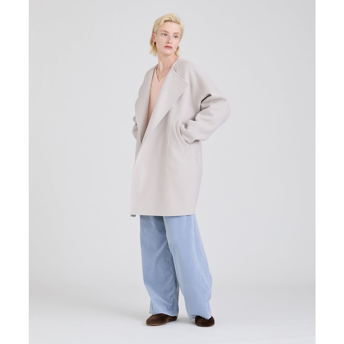 ハウスオブロータス HOUSE OF LOTUS ノーカラーバレルラインリバー