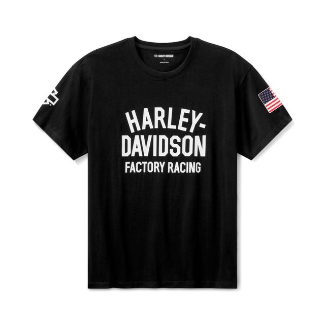 創設者のアーカイブ写真Tシャツ （ハーレーブラック） -ハーレー