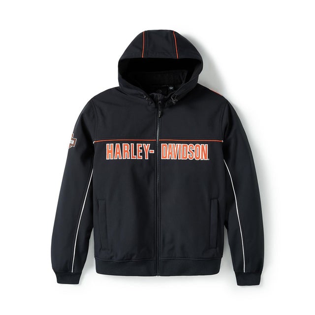 ワークウェアフード付きジャケット （コーヒー） -ハーレー