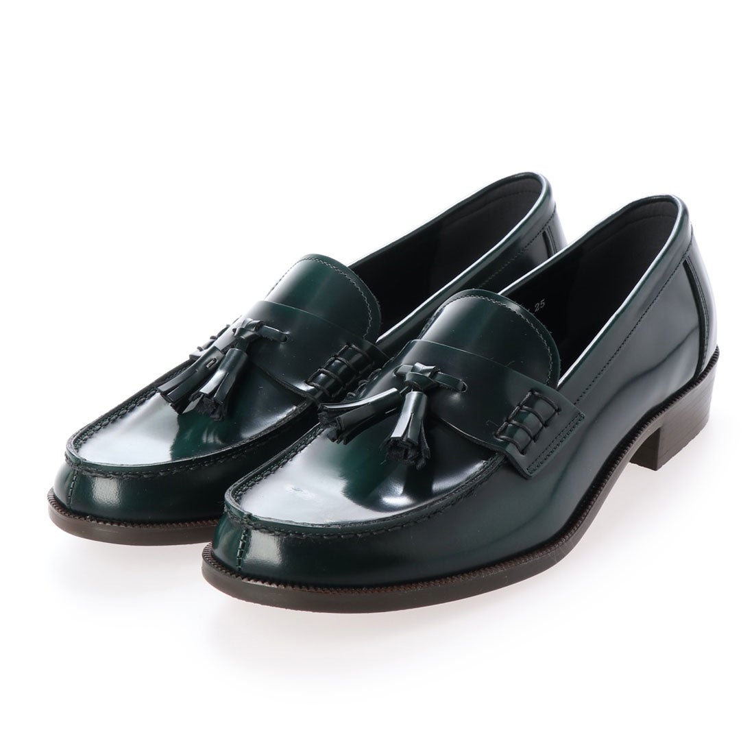 ハルタ HARUTA レザーカジュアルタッセルローファー （グリーン） -靴