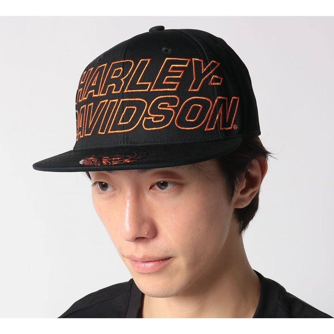 HARLEY-DAVIDSONフィットレーシングキャップ -ハーレーダビッドソン