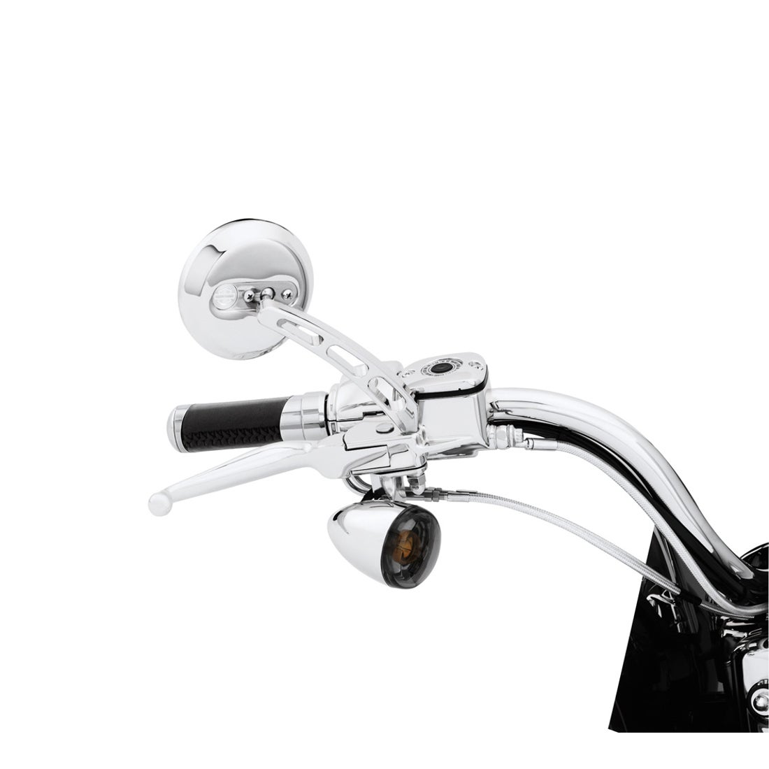 ターンシグナルレンズキット・スモーク／ブレット -ハーレー