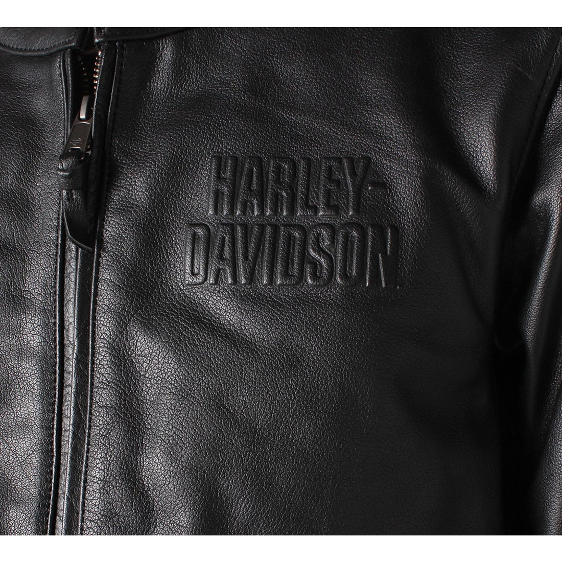 H-Dレイヤリングシステムのキャプテンレザージャケット -ハーレー
