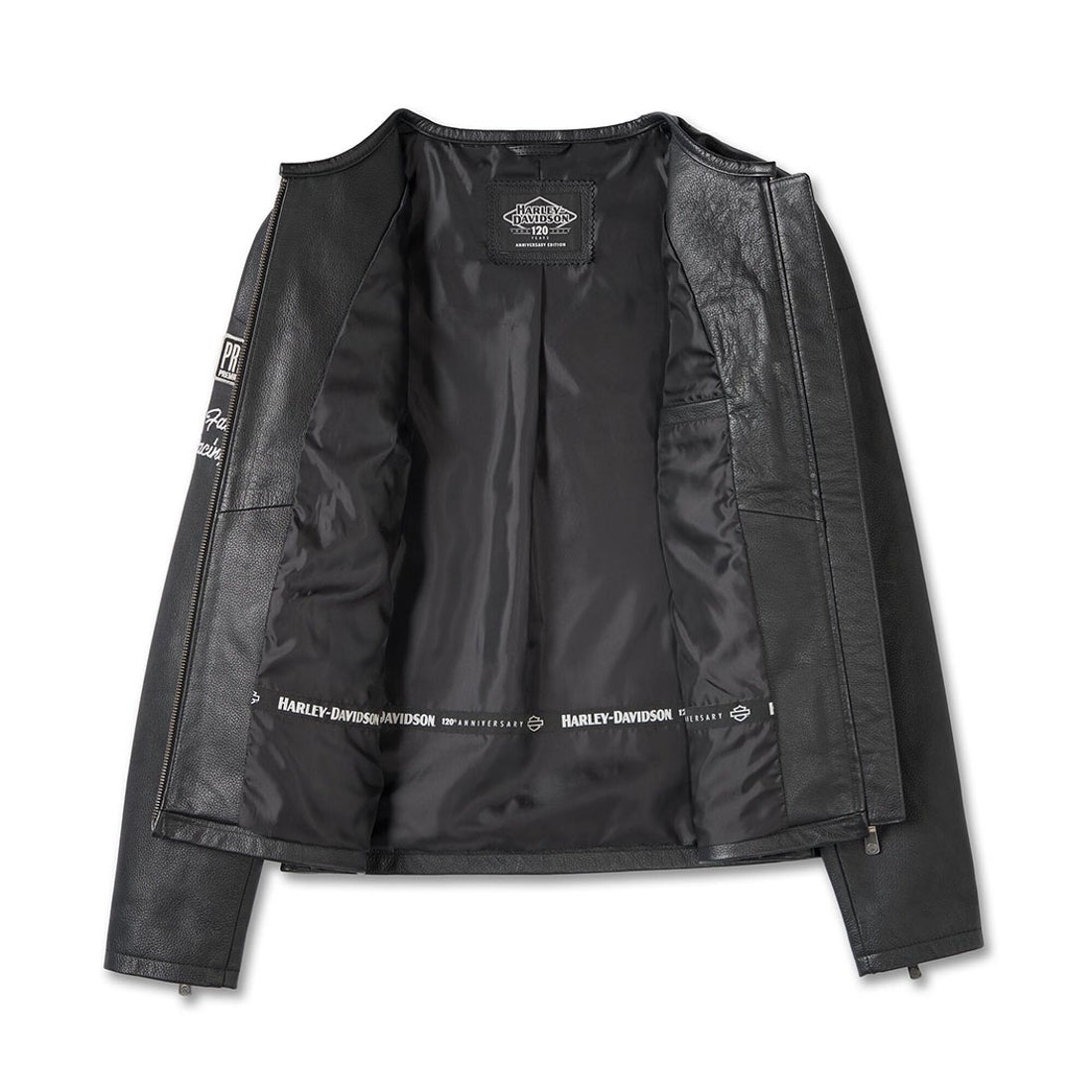 120周年記念レザージャケット ブラック -ハーレーダビッドソン公式