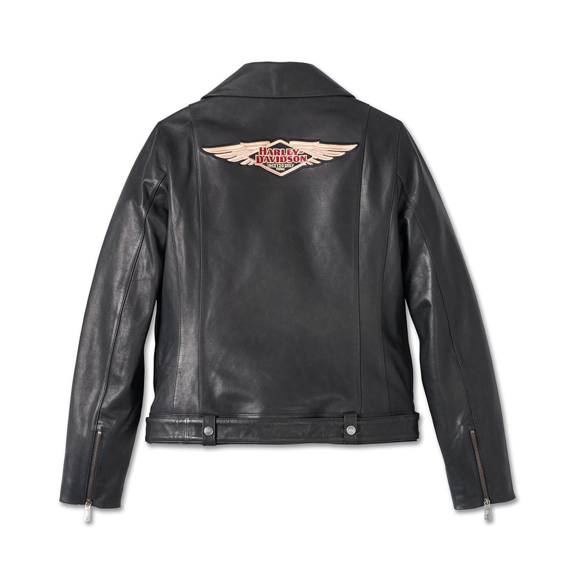120周年記念Dポケットバイカーレザージャケット -ハーレーダビッドソン
