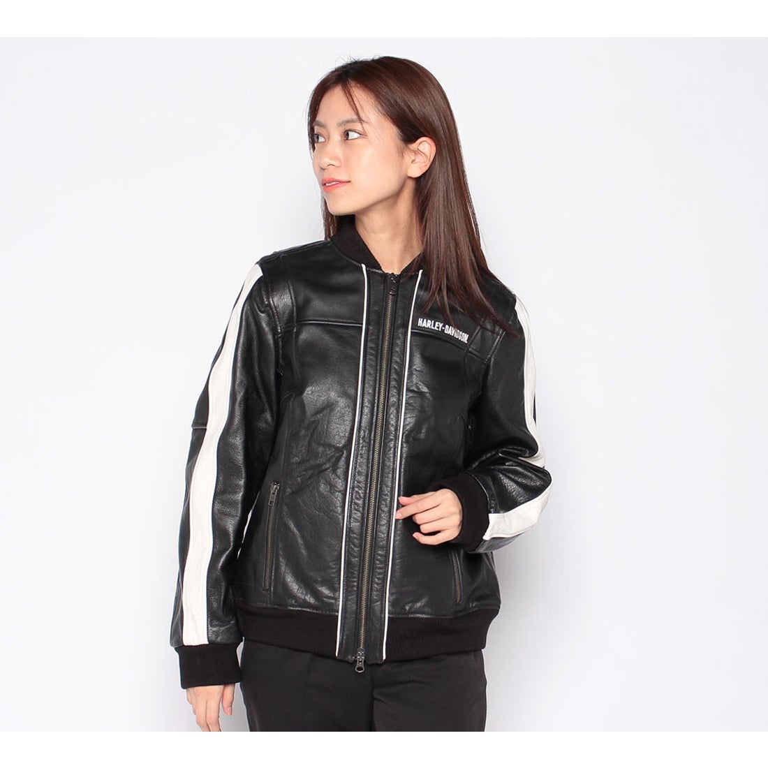 パイパーボンバーレザージャケット -ハーレーダビッドソン公式
