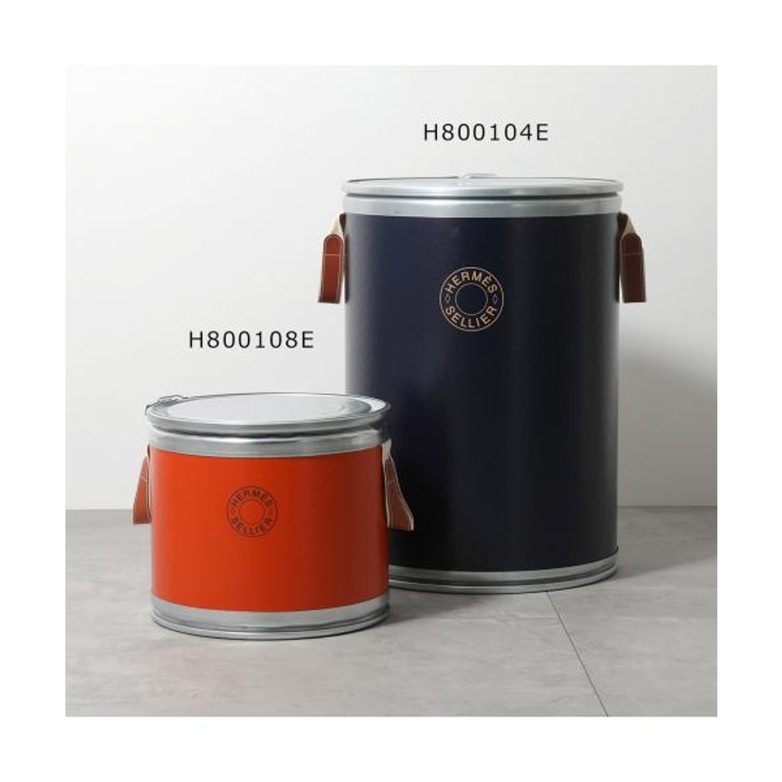 エルメス Hermes HERMES サドルボックス SADDLE BOX 馬具缶 収納BOX