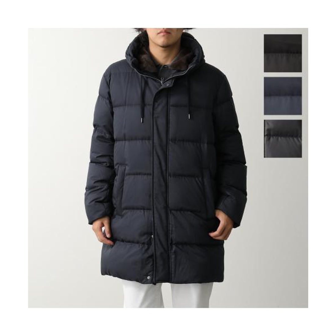 ヘルノ HERNO HERNO ダウンコート PI001159U 12414Z フード付き （9300