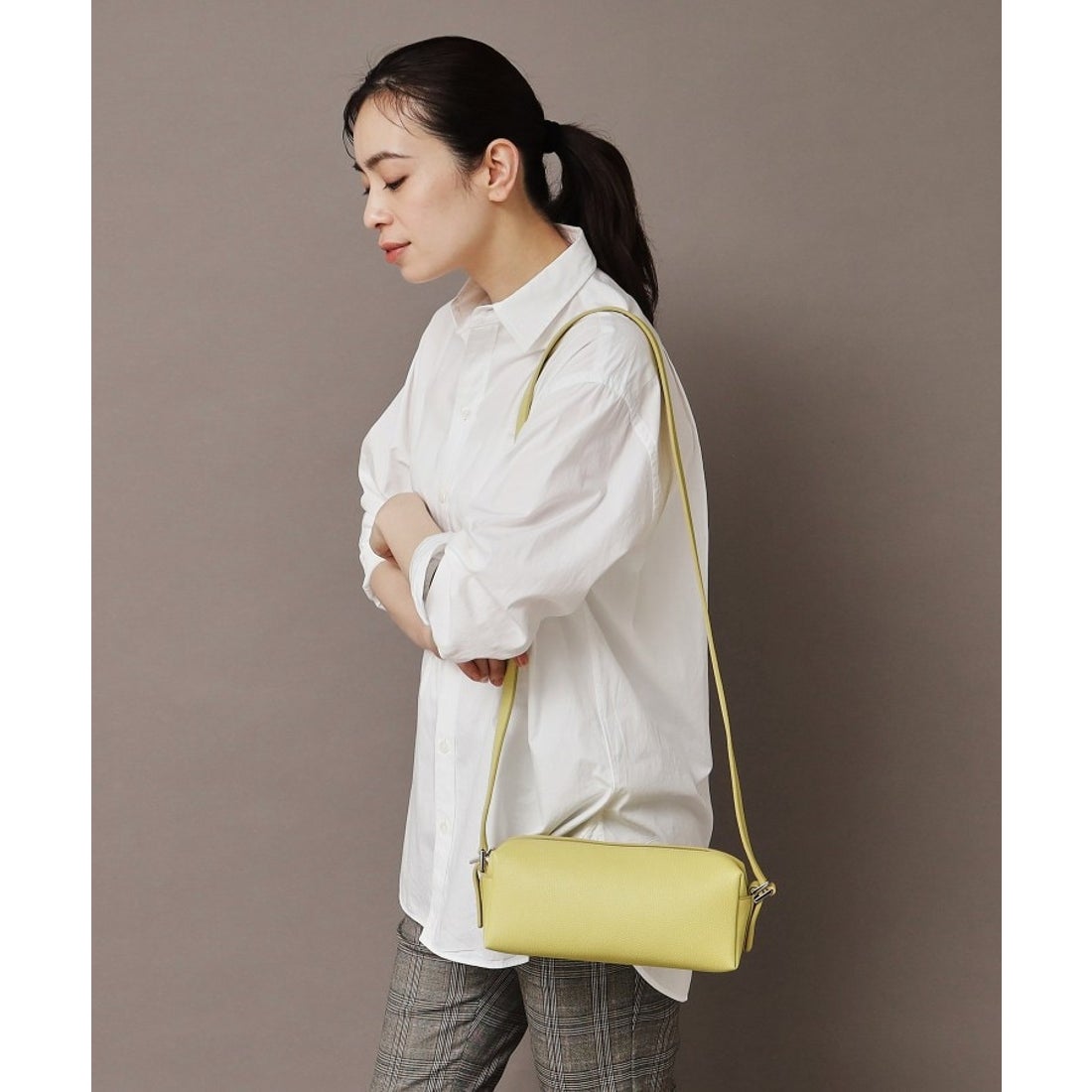 ヒロフ HIROFU ◇【ヴィータCMH】レザーショルダーバッグ S 2WAY 本革