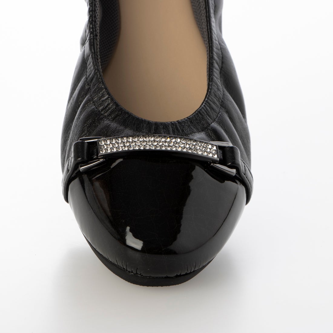 ヒミコ 卑弥呼 ビジュービットスニーカーパンプス/643305 （ブラック