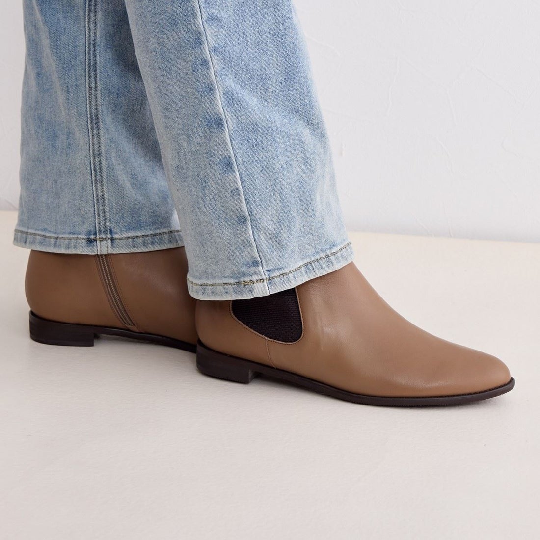 ヒミコ 卑弥呼 サイドゴアブーツ/641411 （ブラック） -靴