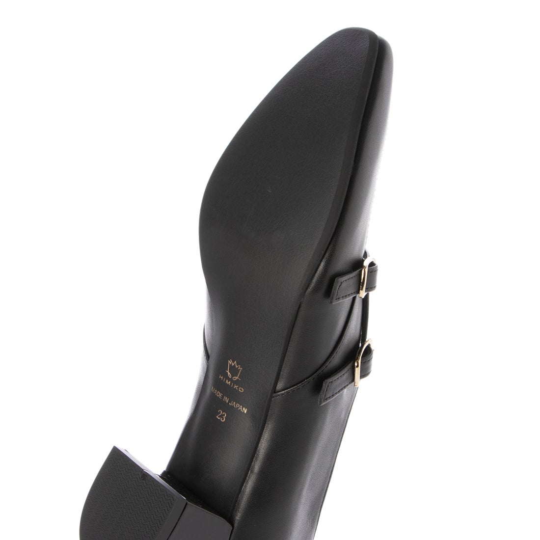 ヒミコ 卑弥呼 ダブルモンクストラップシューズ/641323 （ブラック