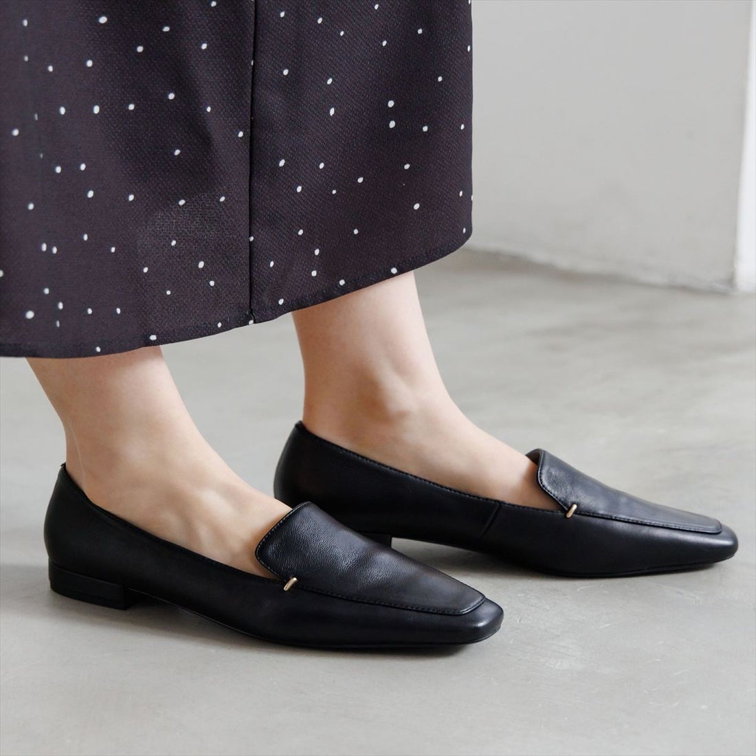 ヒミコ 卑弥呼 【WEB限定デザイン】メタルアクセントローファー/640009