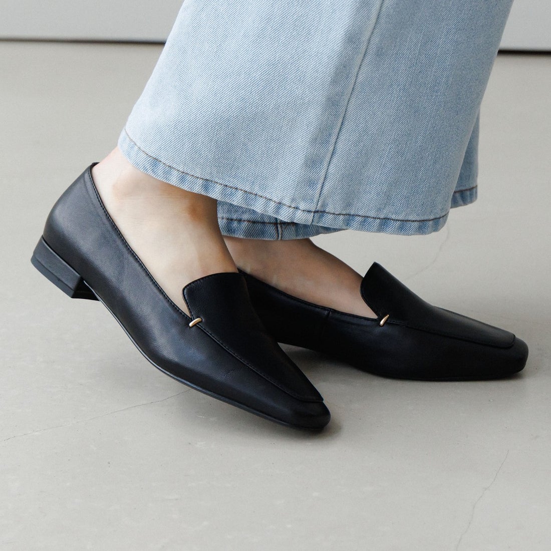 ヒミコ 卑弥呼 【WEB限定デザイン】メタルアクセントローファー/640009