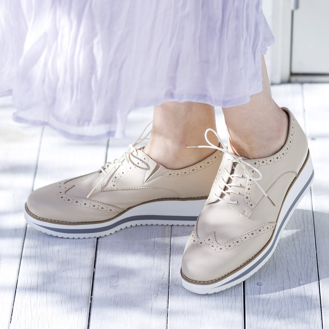 ヒミコ 卑弥呼 プラットフォームレースアップシューズ/621128