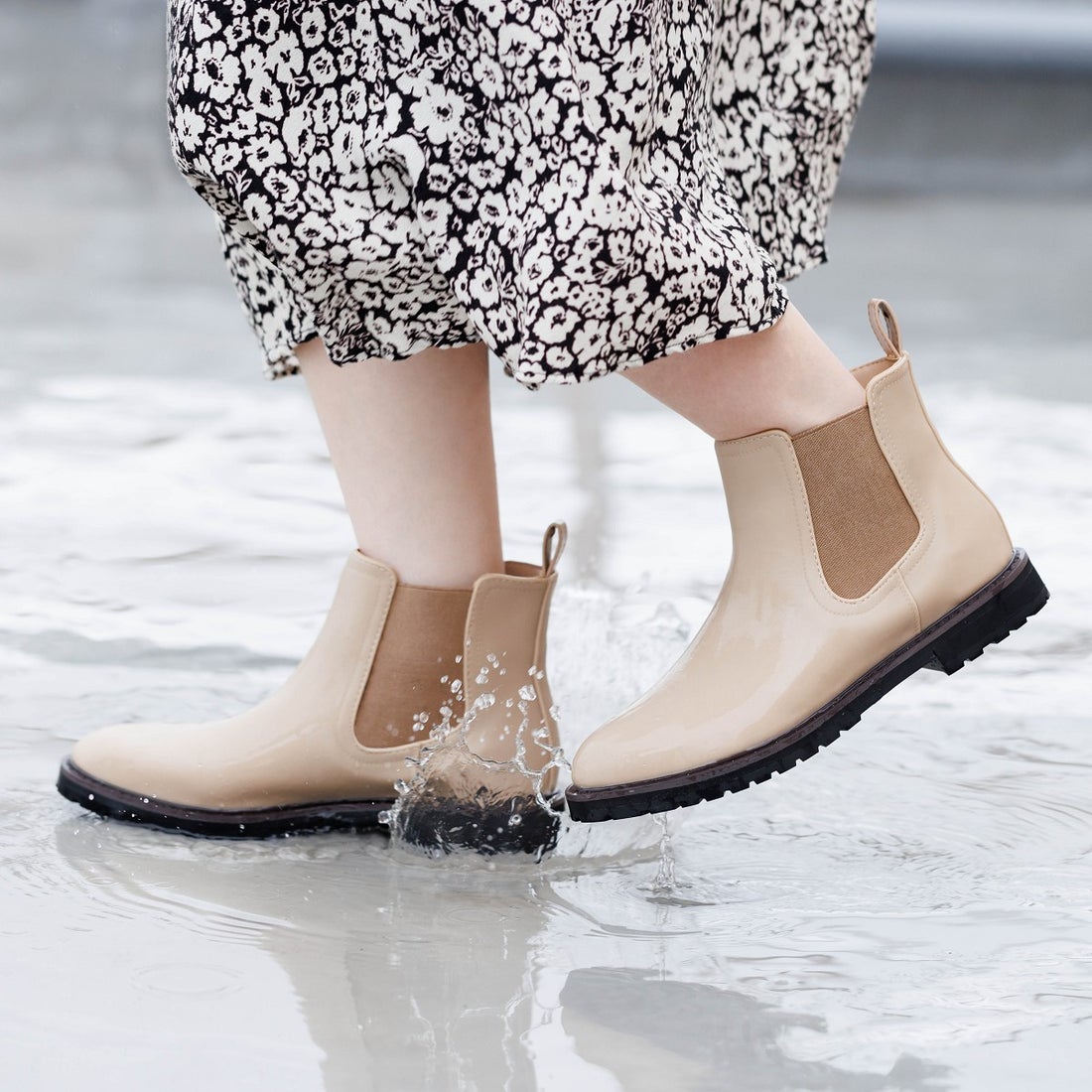 ヒミコ 卑弥呼 【完全防水】レインブーツ/624401 （ブラック