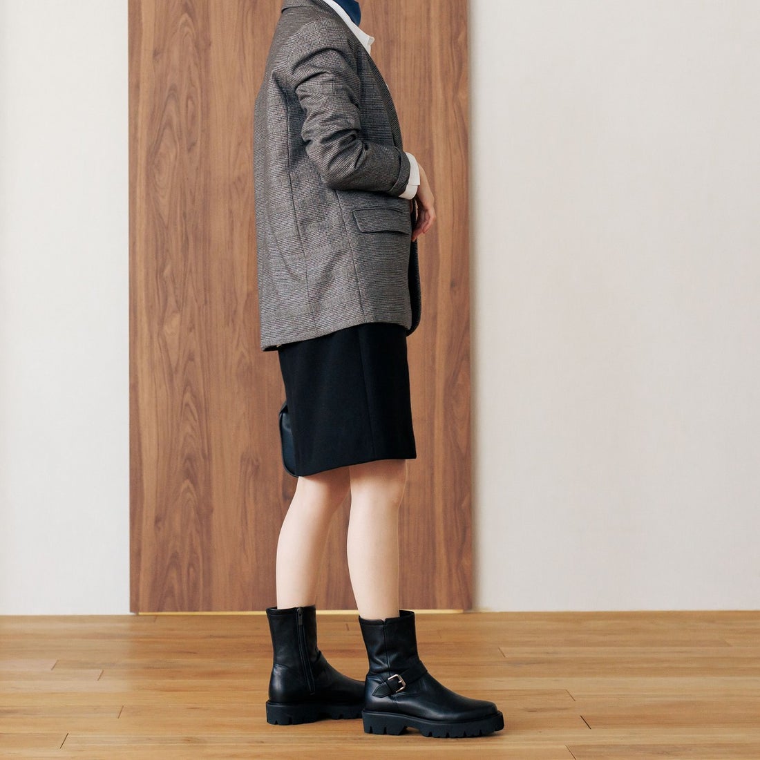 ヒミコ 卑弥呼 トラックソールエンジニアブーツ/631405 （ブラック