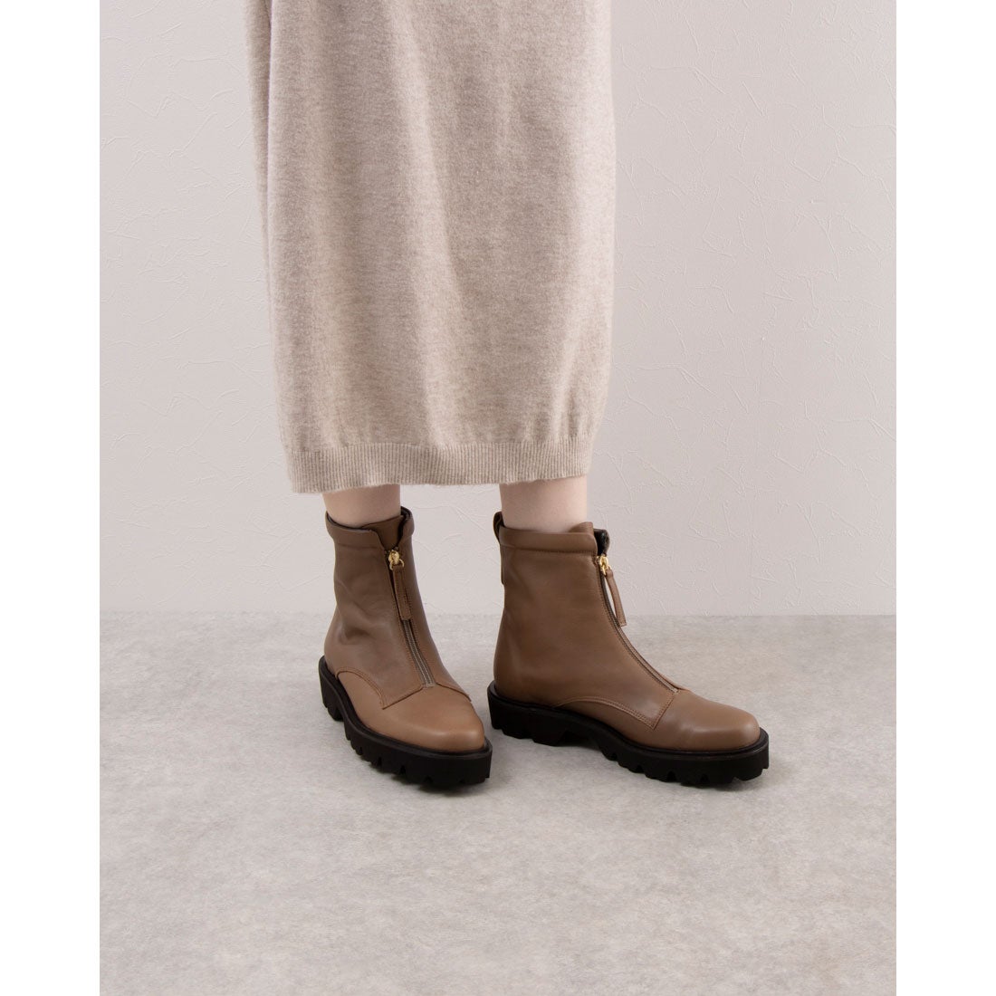 ヒミコ 卑弥呼 トラックソールフロントジップブーツ/641409