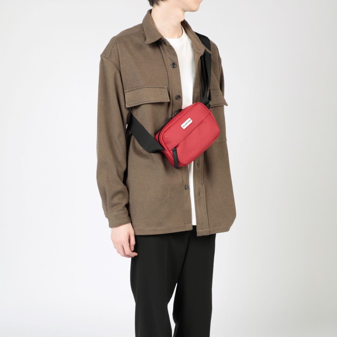 ハンター HUNTER オリジナル ラバライズ ミディアム クロスボディ