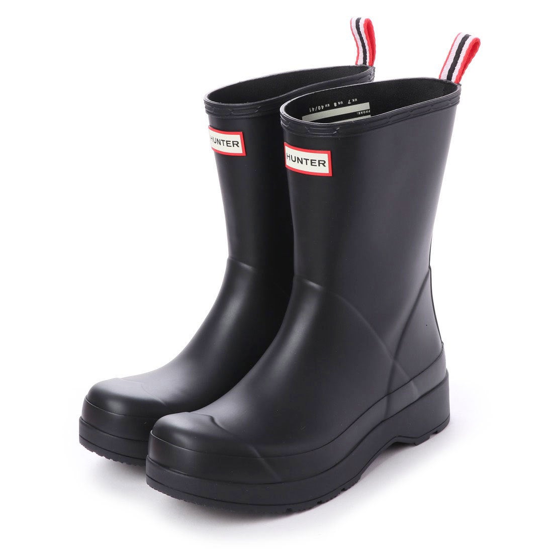 ハンター HUNTER MENS ORIGINAL PLAY BOOT SHORT （BLK） -靴