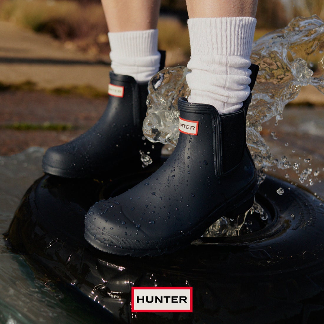 ハンター HUNTER 【レディース】ニューフィットオリジナルチェルシー