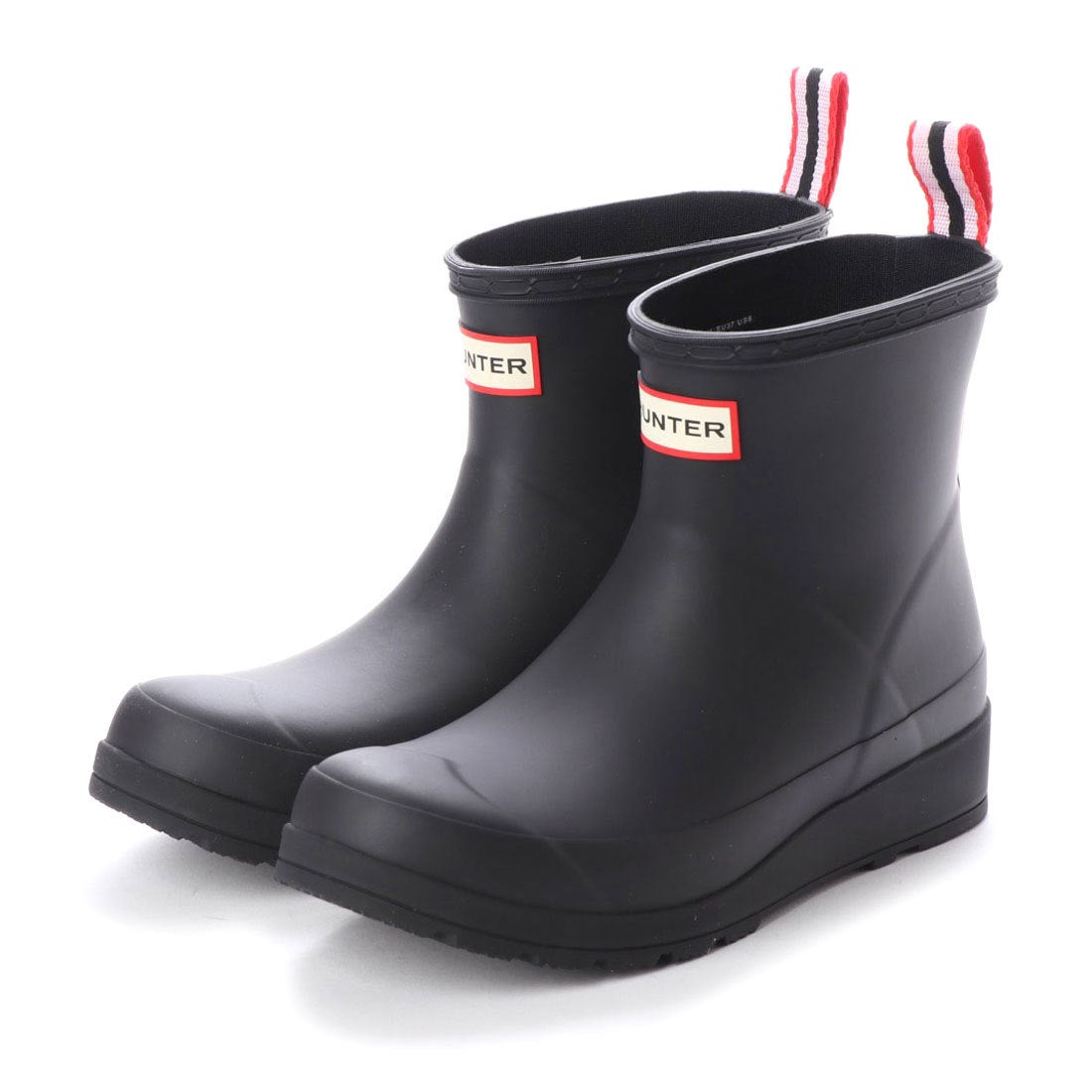 中古良品】ハンター オリジナル モックトゥ ショート レインブーツ 27