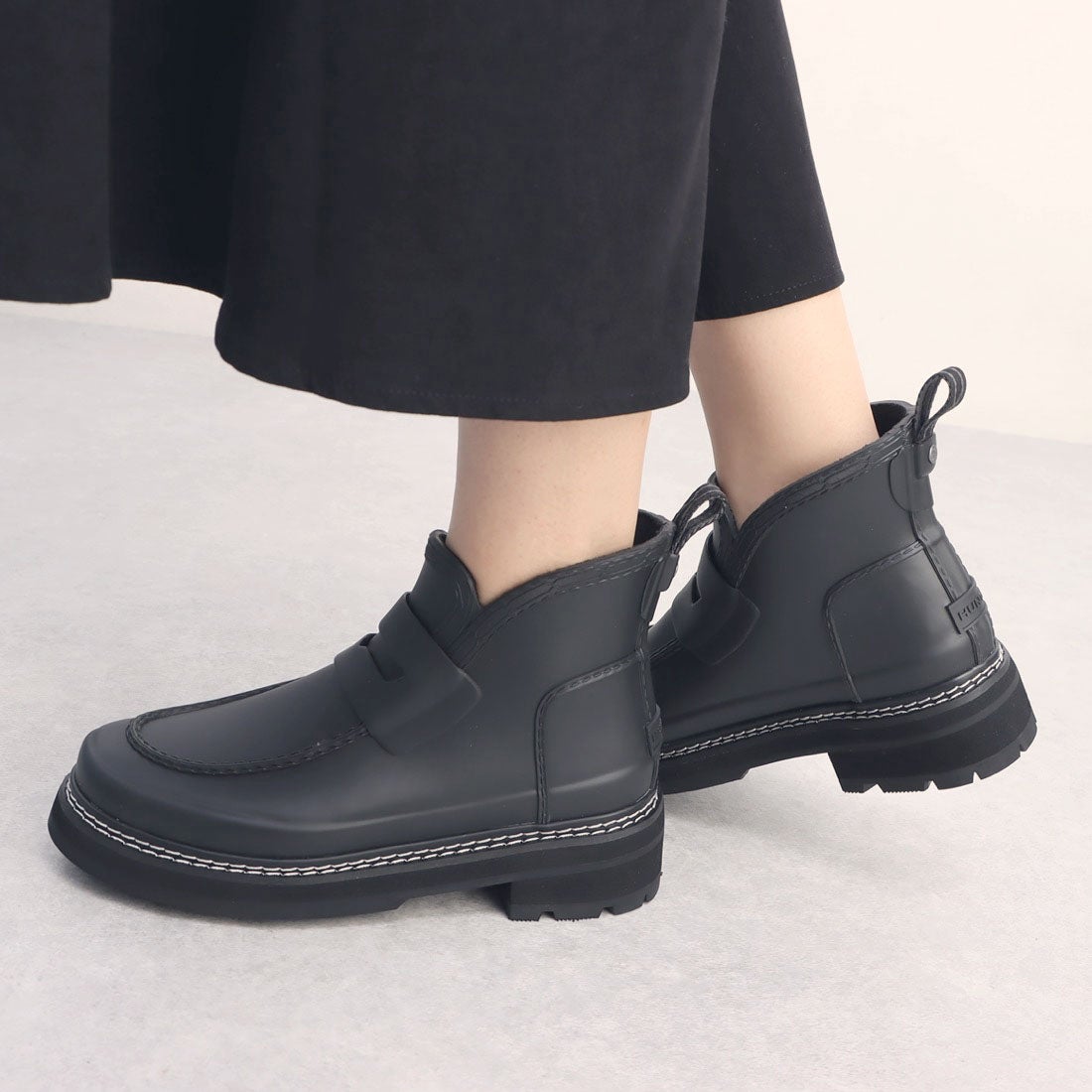 ハンター HUNTER 【レディース】リファインド スティッチ ローファー