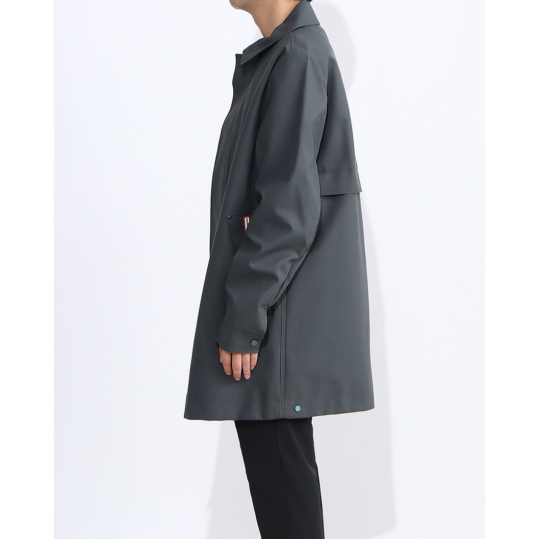 ハンター HUNTER 【メンズ】ラバーレインコート （DOV） -アウトレット