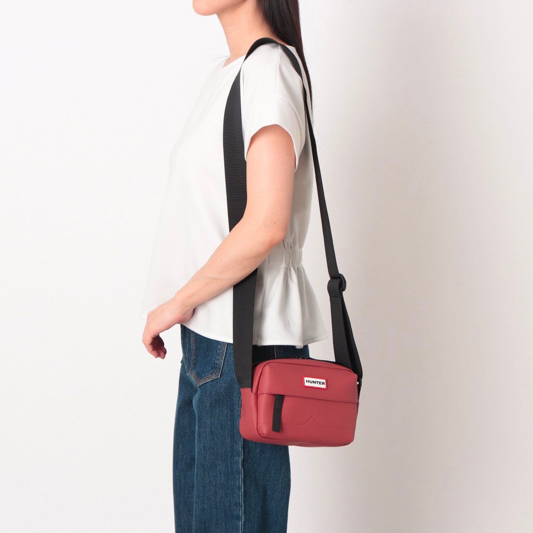 ハンター HUNTER オリジナル ラバライズ ミディアム クロスボディ