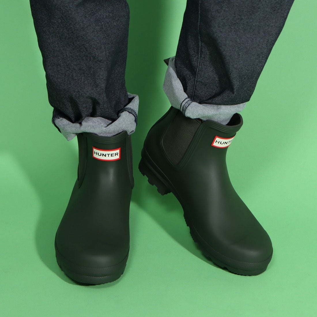 ハンター HUNTER 【メンズ】ニューフィットオリジナルチェルシー （NVY