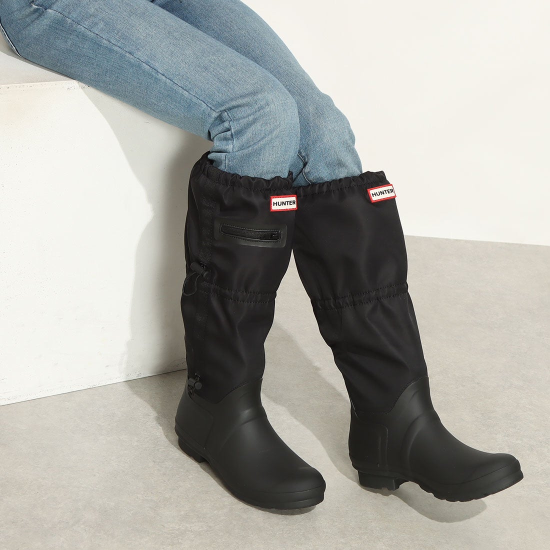 ハンター HUNTER レディース オリジナル トール トラベル ブーツ