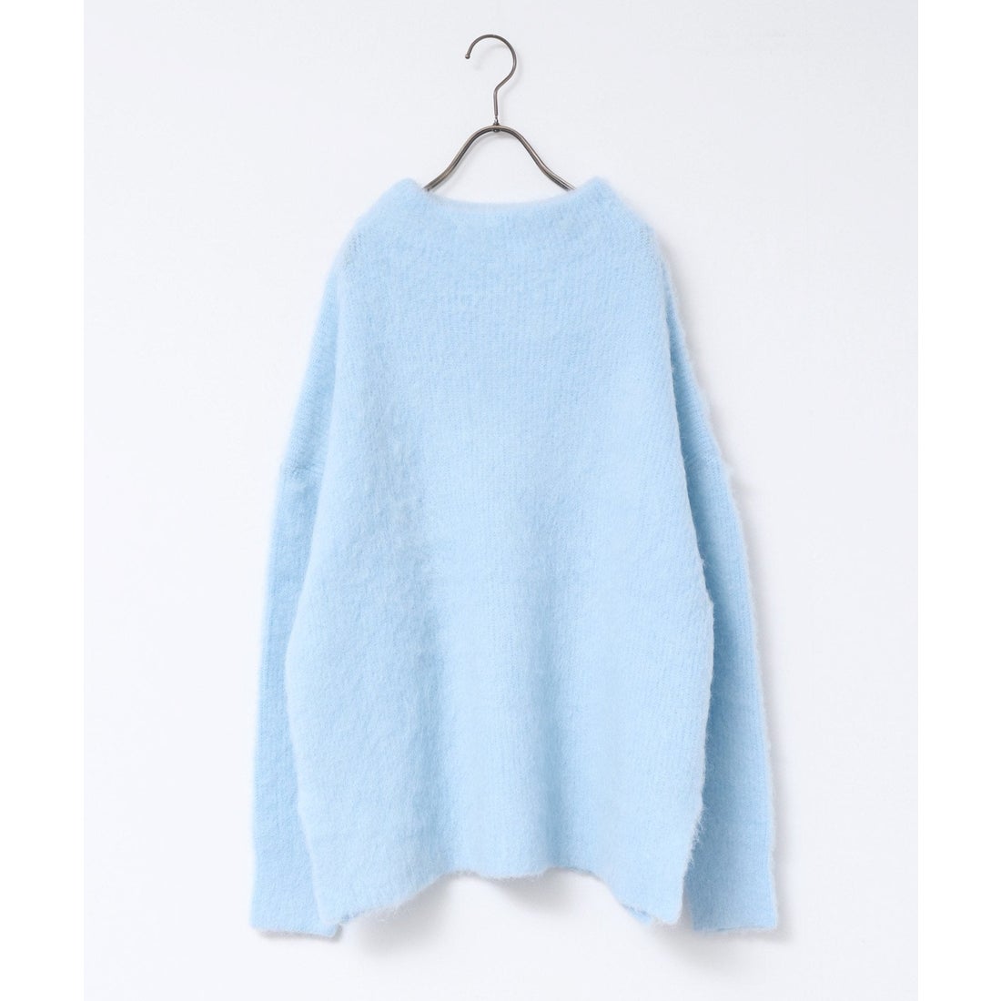 ハンチ hunch アルパカ混オーバーサイズニット （ピンク