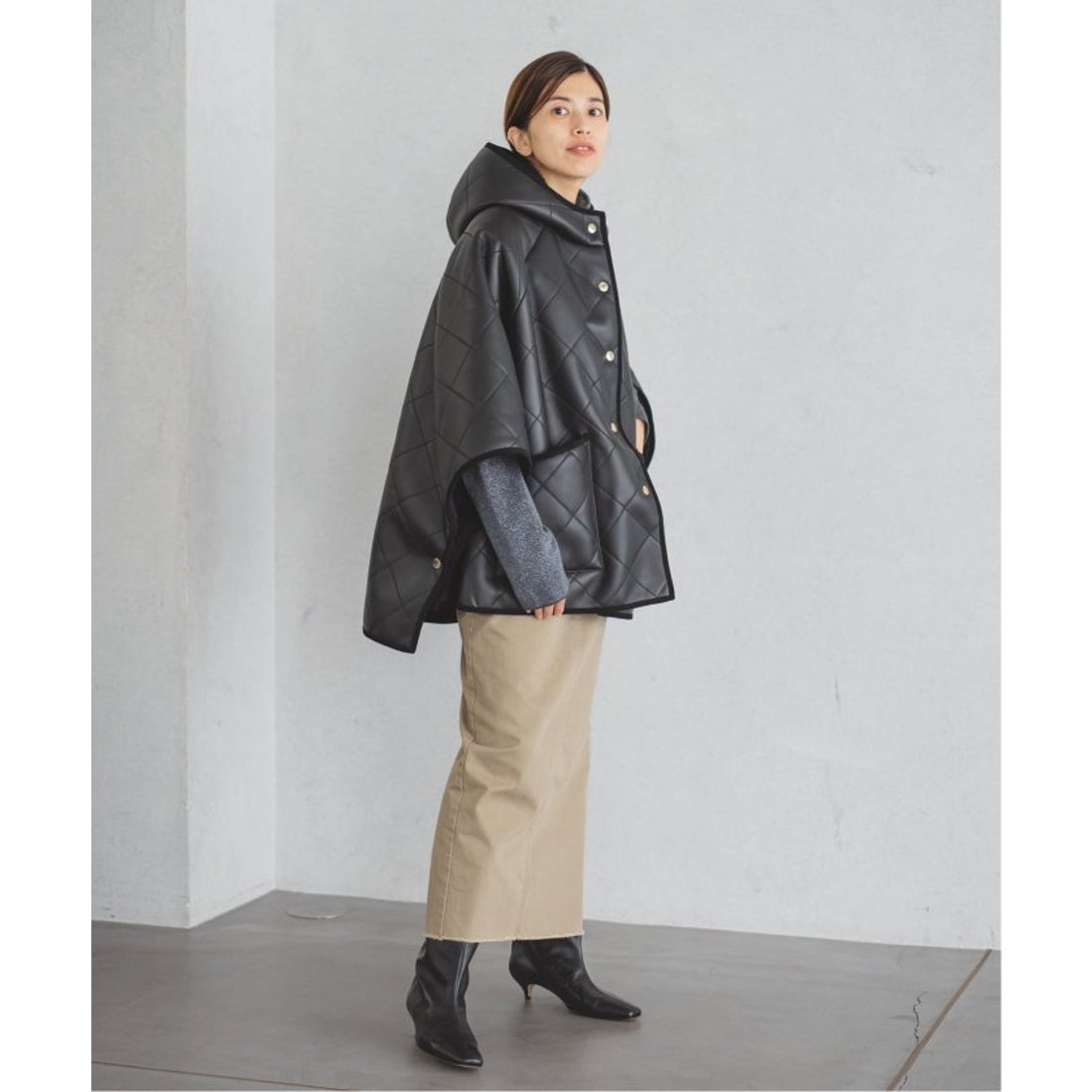 イエナ IENA MACKINTOSH/マッキントッシュ 別注 LYNESS ポンチョ