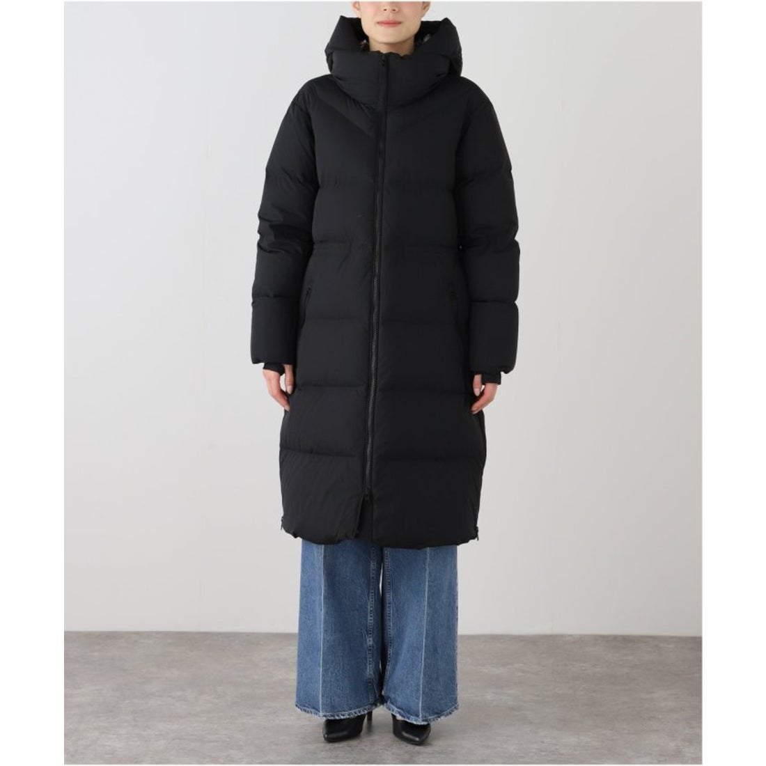 イエナ IENA WOOLRICH/ウールリッチ MATT STRETCH LONG PUFFER PARKA