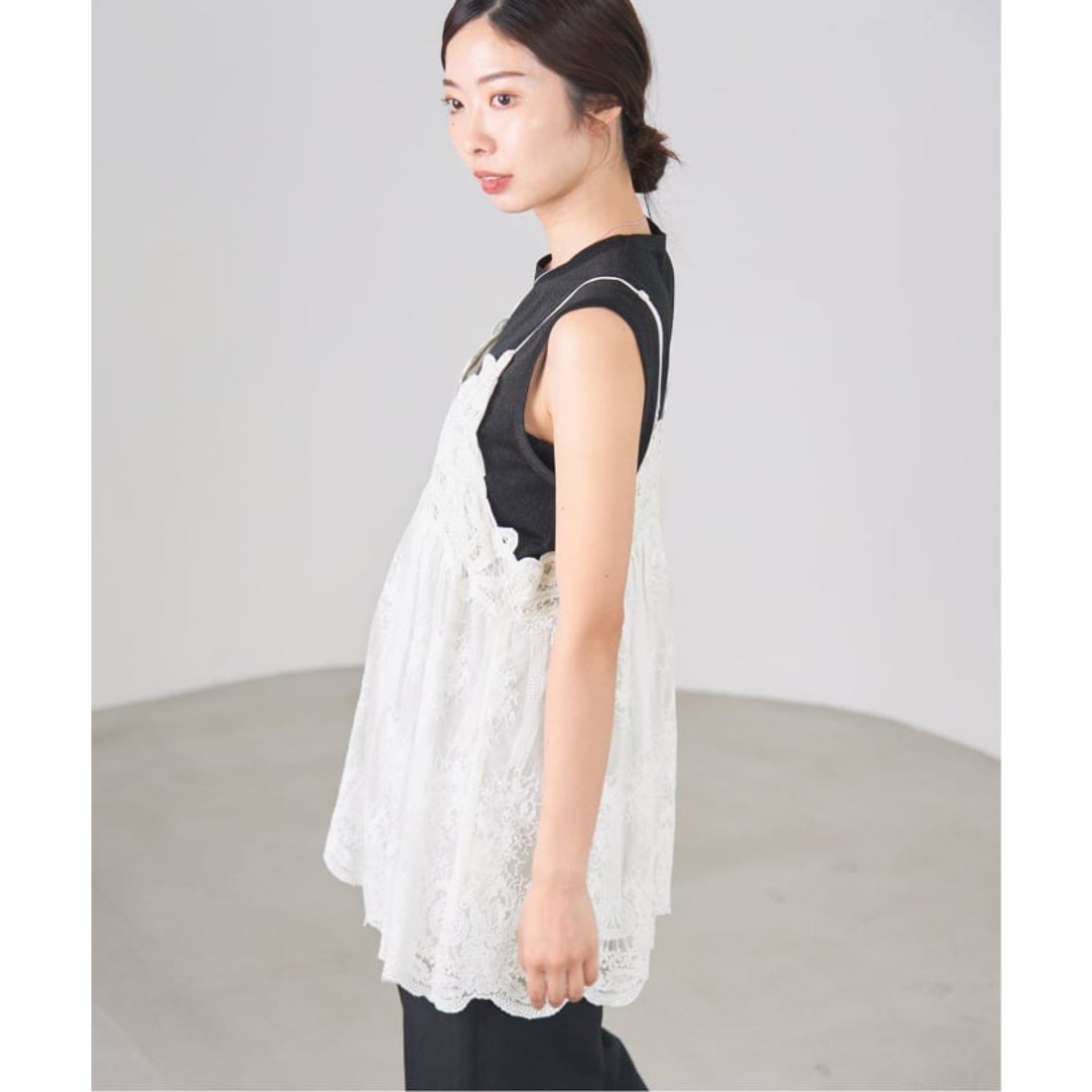 イエナ IENA 《追加予約》アンティークチュールバテンキャミ