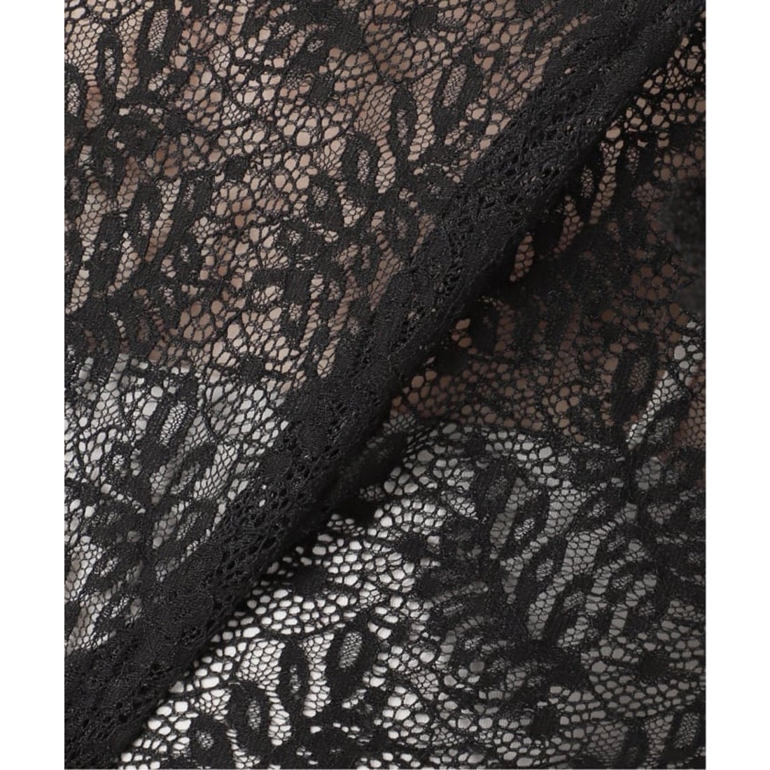 イエナ IENA リーフレースブラウス （ブラック） - ファッション通販