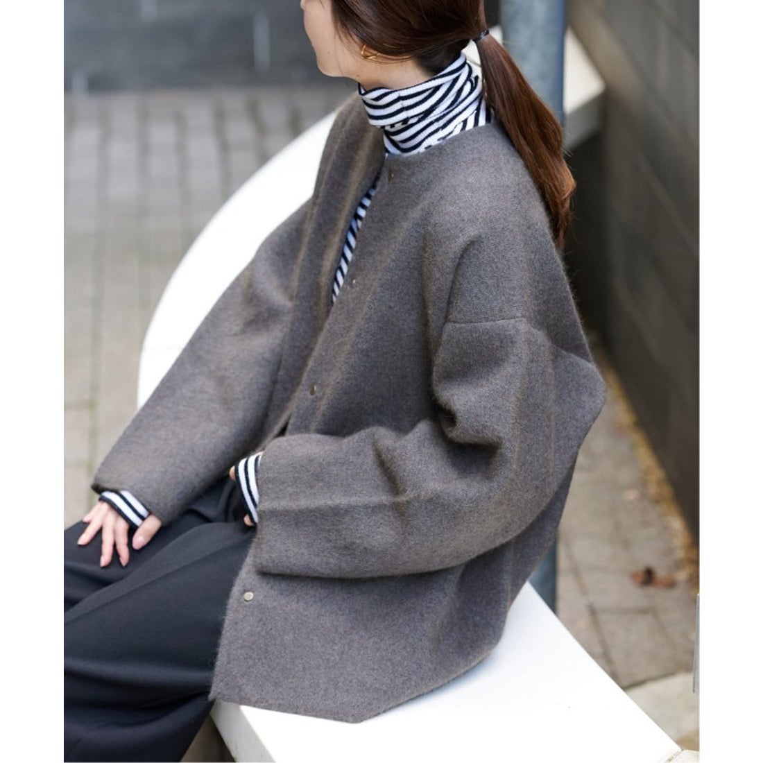 ジャーナルスタンダード JOURNAL STANDARD ダブルフェイスコクーン