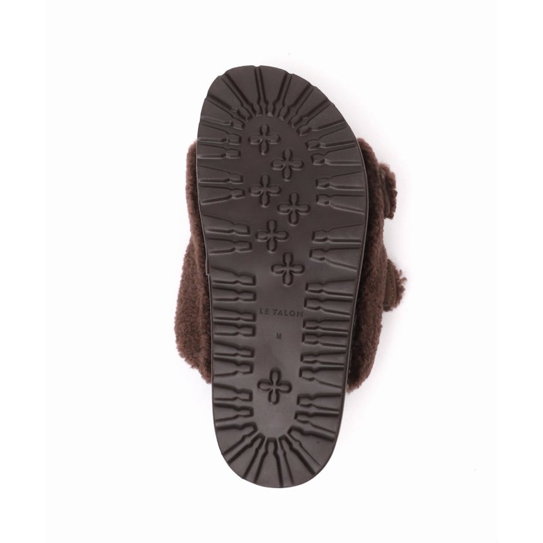 ル タロン LE TALON レザーボアベルトサンダル （ブラウン