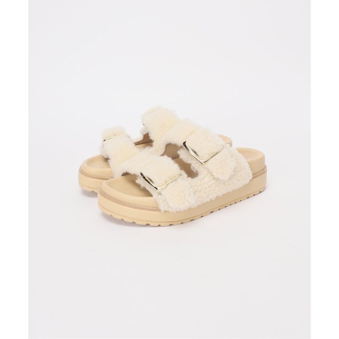 ル タロン LE TALON レザーボアベルトサンダル （ブラウン