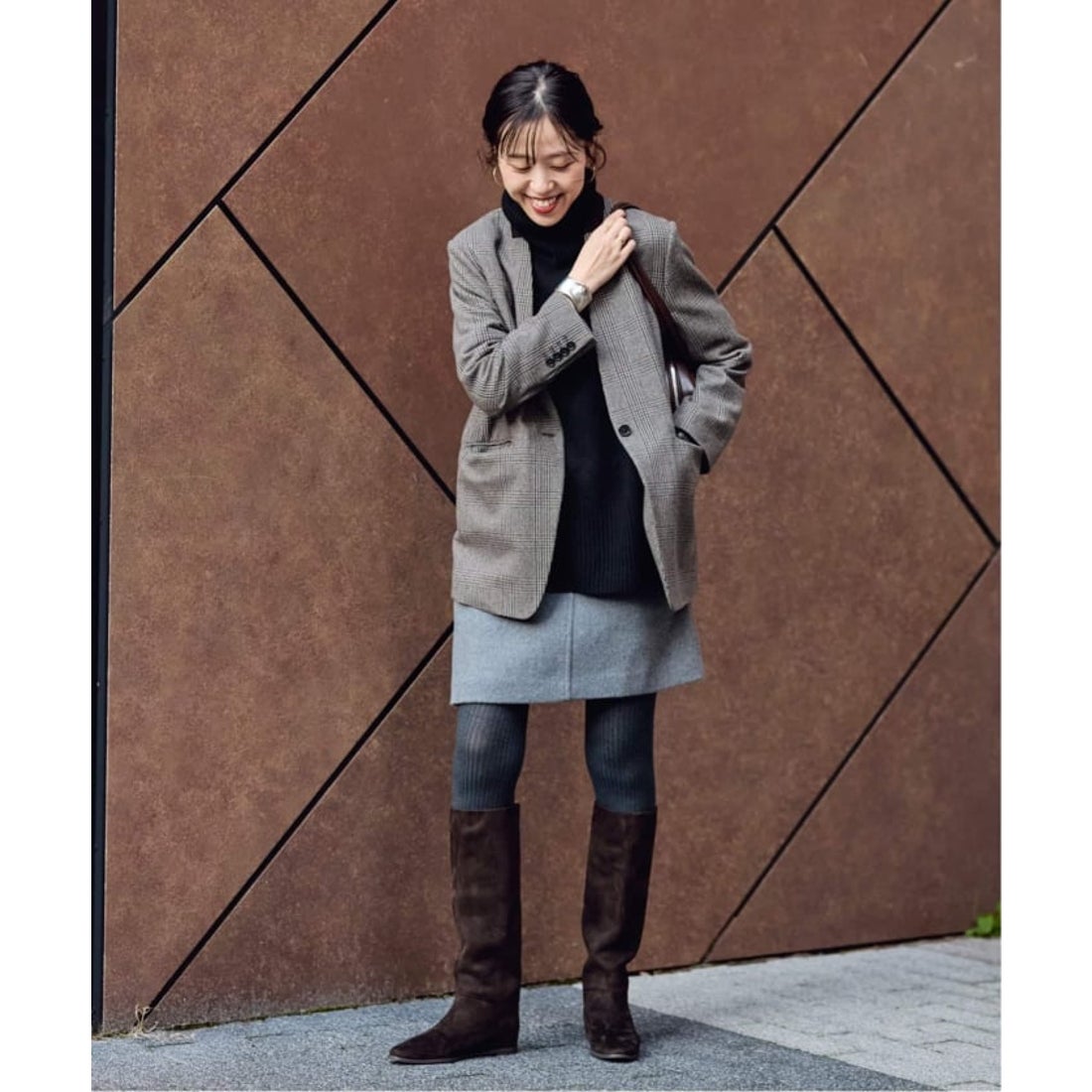 ル タロン LE TALON 《追加予約4》2cmワイドシャフトロングブーツ