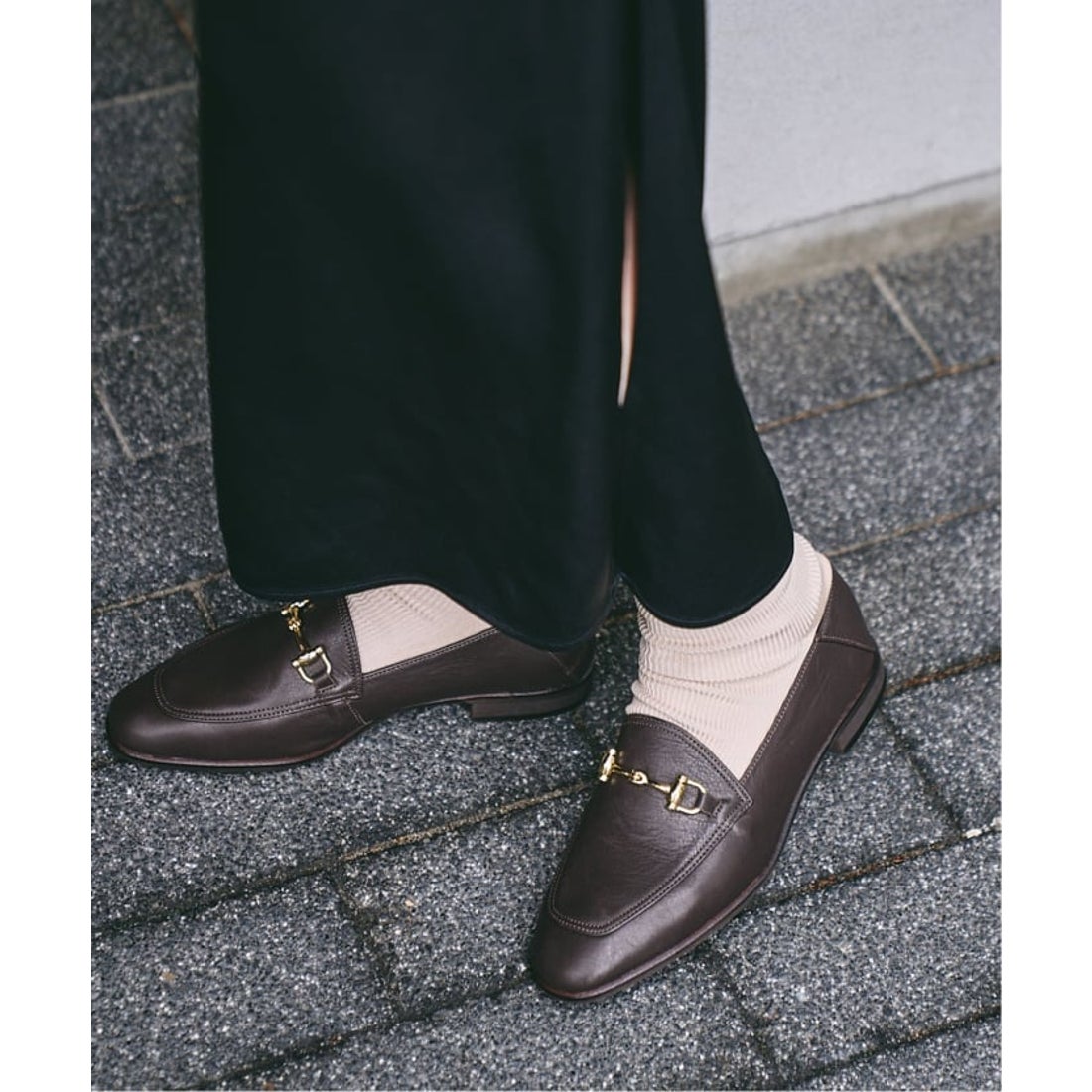 ル タロン LE TALON 《追加》レザービットバブーシュ （ブラウン