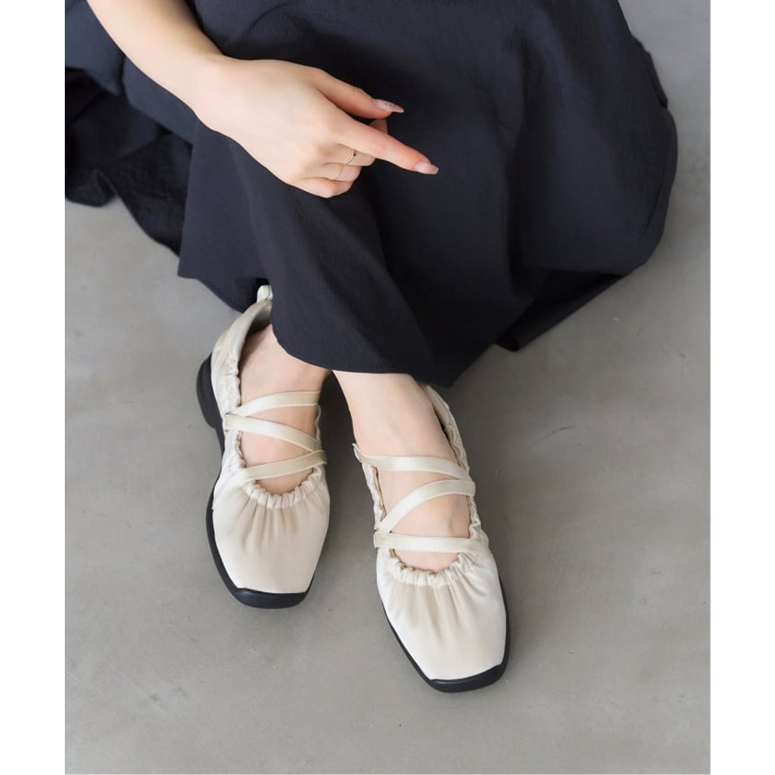 ル タロン LE TALON 《追加予約》Lエラスティックスニーカー