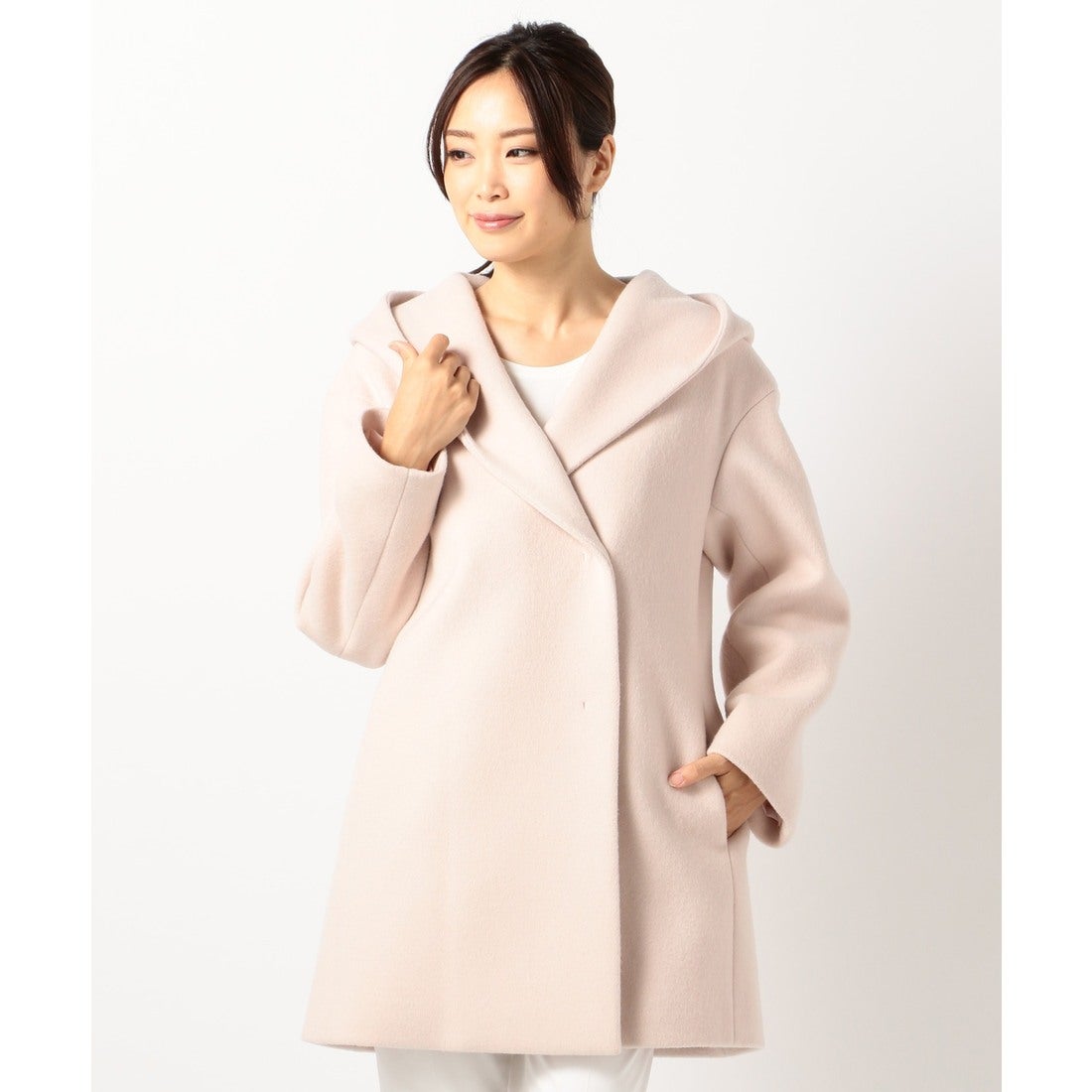 自由区 【先行予約】VICTORIA BEAVER コート （ピンク系） -靴